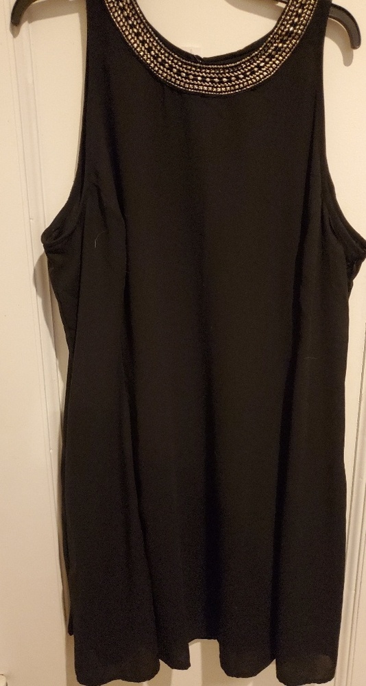 Super Cute Sleeveless Swing Dress